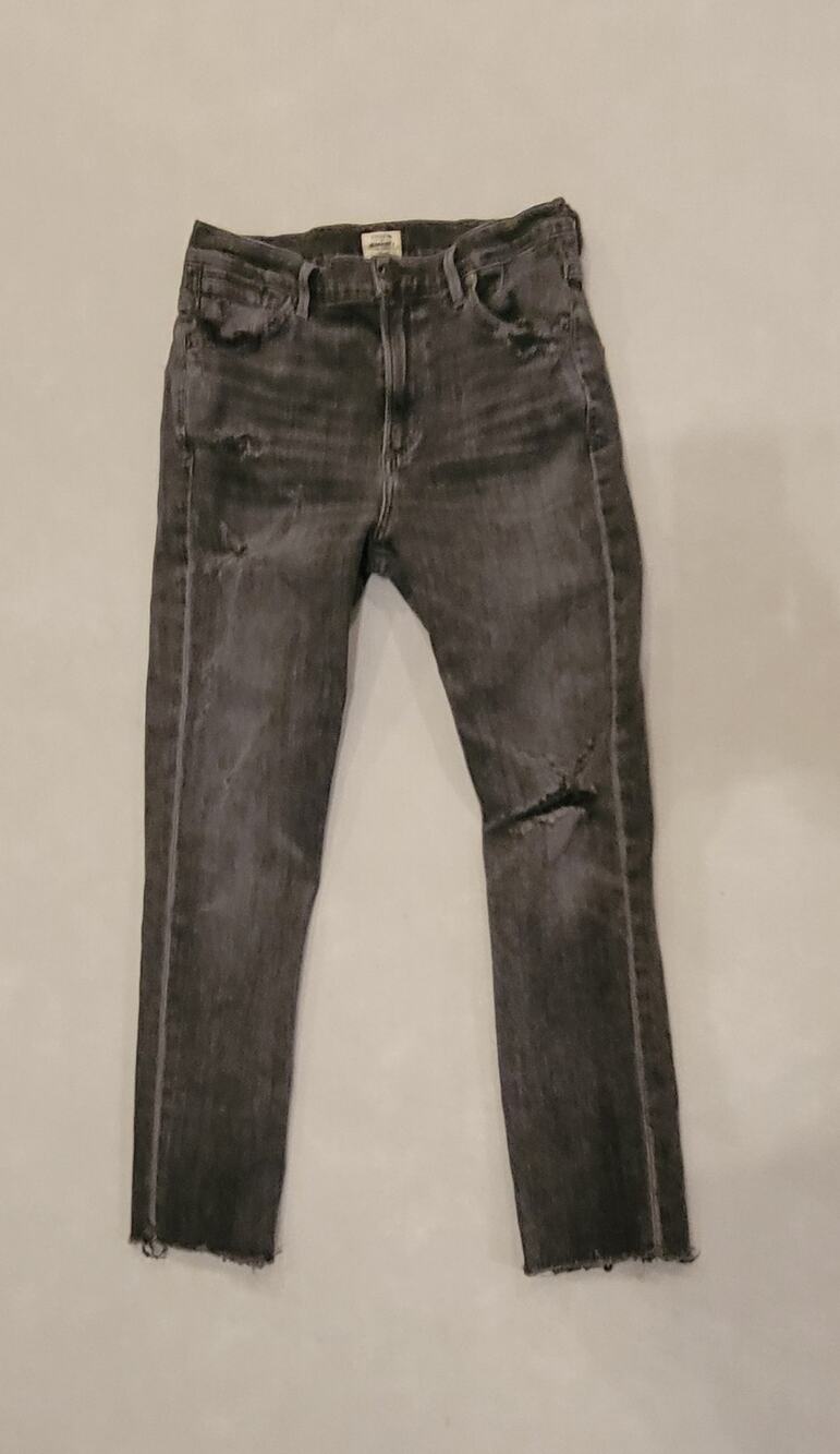 Citizens of Humanity Carlie High Rise Skinny Jeans - Black - Size 28